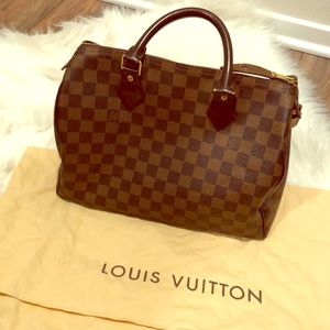 💯  Louis Vuitton Damier Speedy 30